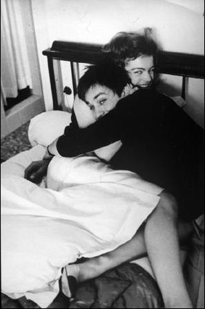 Romy Schneider couple