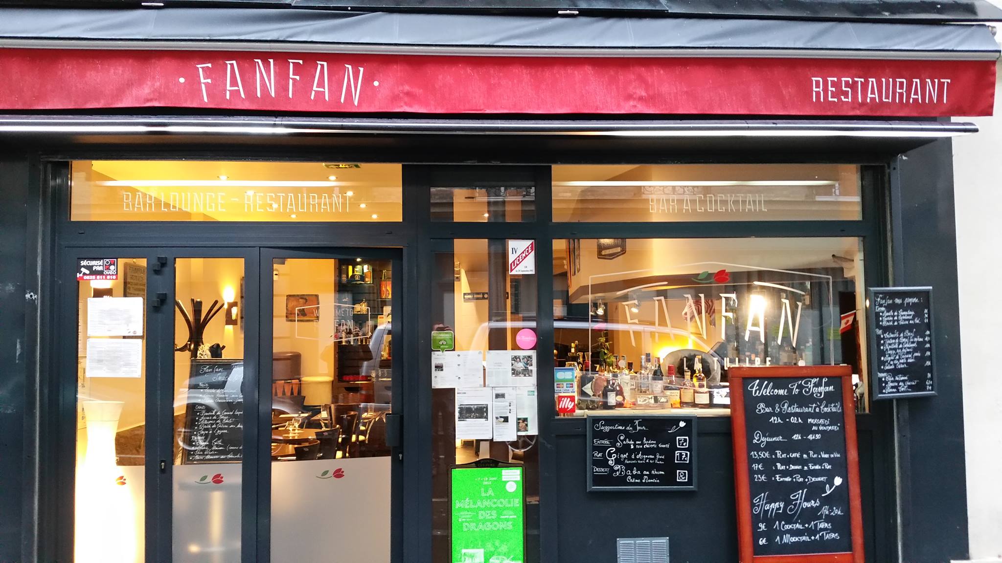 Fanfan by la tulipe – bar à cocktails – Paris Frivole